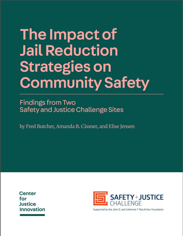 Impact of Jail Reduction Strategies Full Report Cover