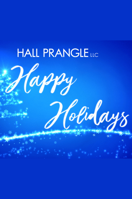 Happy Holidays from Hall Prangle 