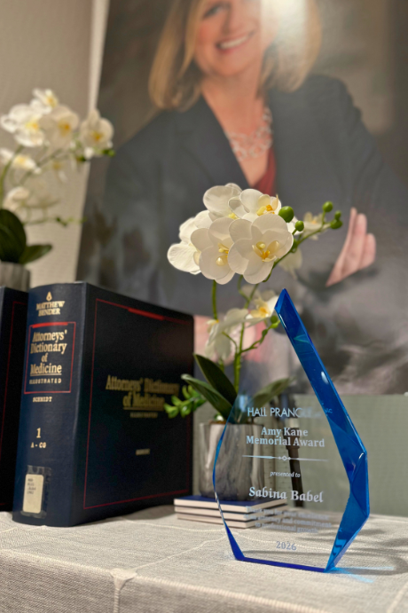 Fourth Annual Amy Kane Memorial Award