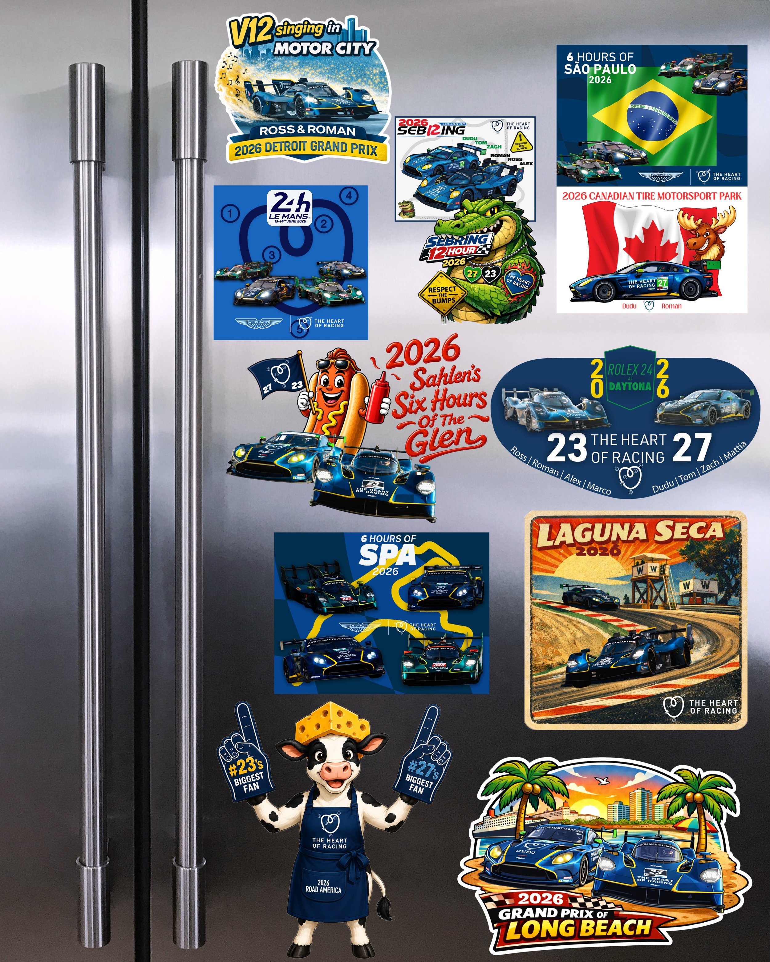 This year we started handing out event stickers! 🏁
How many have you collected so far? 👀
We&rsquo;d love to see where you&rsquo;ve put them&mdash;drop a photo in the comments below! ⬇️
Bonus points if you tell us which sticker is your favorite! ⭐
