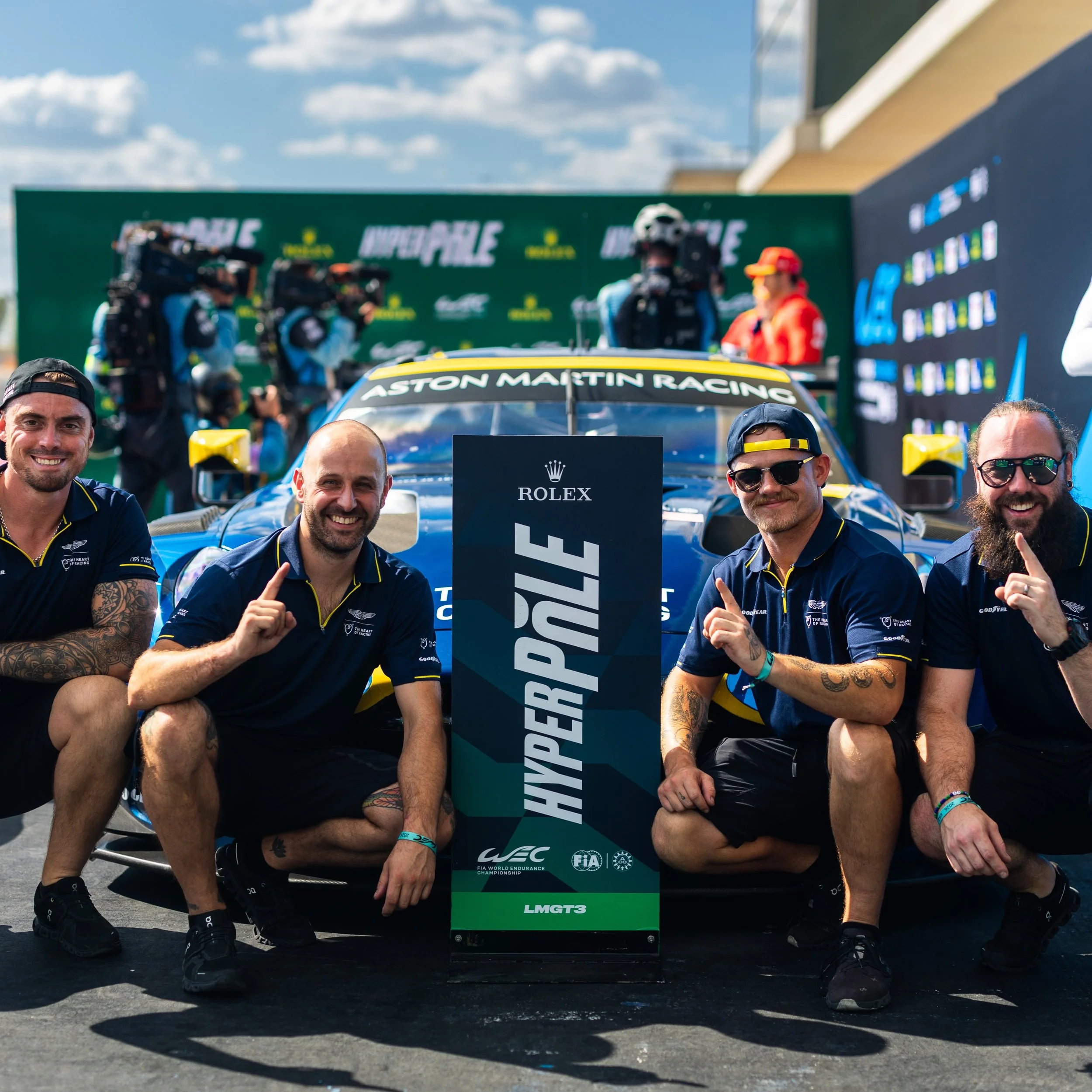 There&rsquo;s a first time for everything : HEART OF RACING TEAM LMGT3 FRONT ROW LOCKOUT! 

#6HCOTA