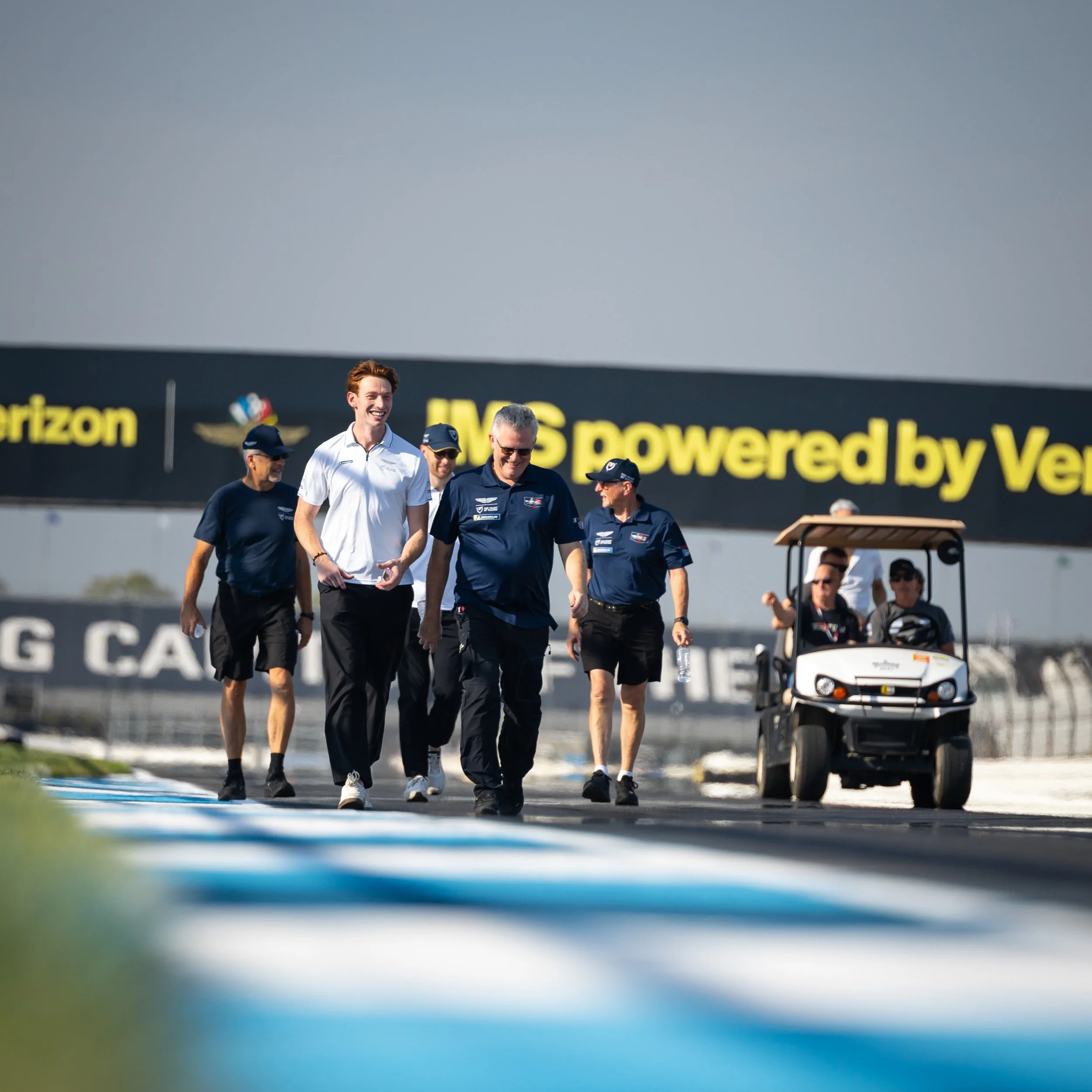 Track walk ☑️ Practice 🔜