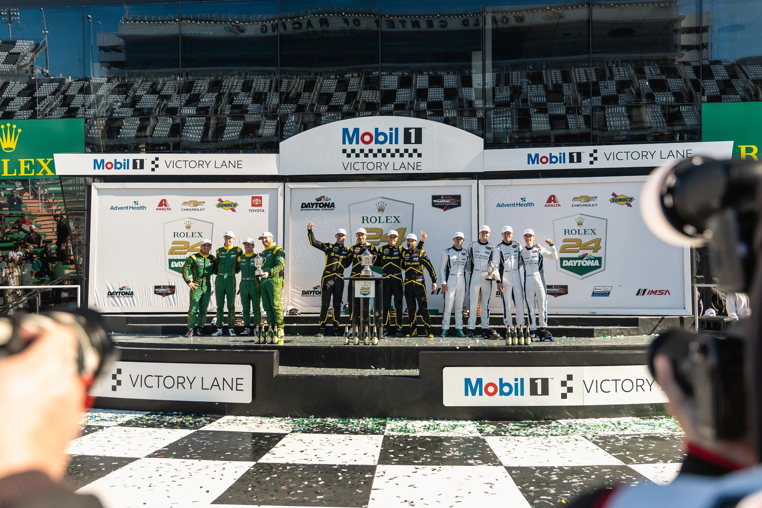 The Heart of Racing drives to third in Rolex 24 At Daytona — The Heart