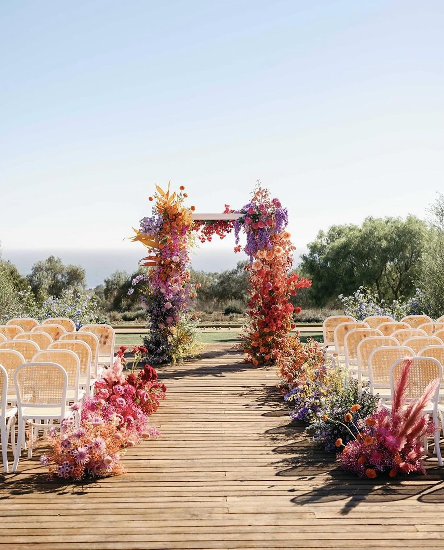 Some dreamy inspo for all you beauties who love colour!✨ How magical is that?!

Photography: @mollymccauley_photo
Florals: @native_poppy
Planner: @wild_heart_events 
Rentals: @catalogatelier @adorefolklore 
Stationary: @swellpress

#coolwedding #colo