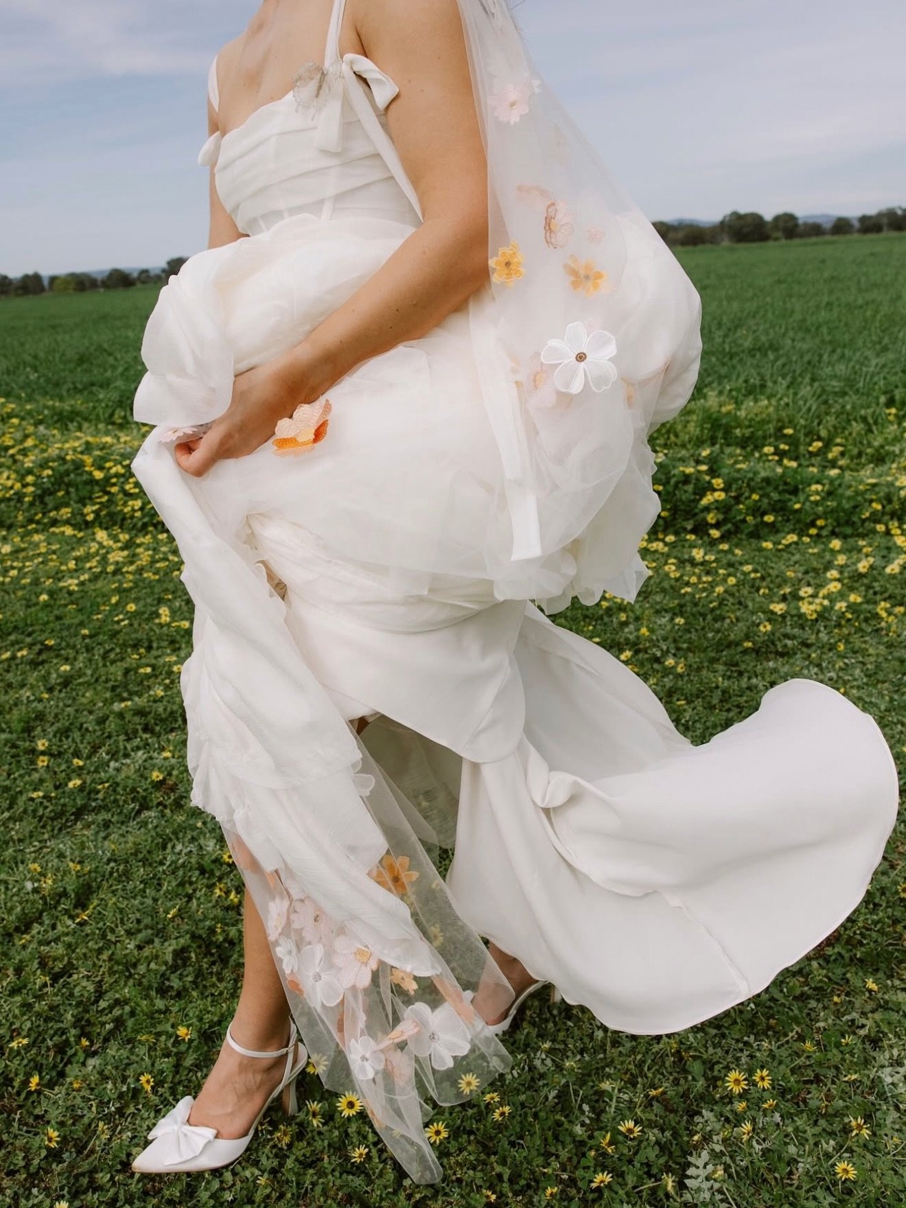 A dream in the Jacqueline gown by @ruedeseinebridal paired with the magical Cora veil.✨ This stunning bride looked perfect in it!

Photographer: @valentine_archive_weddings 
Bride: @indyabaldori 
Venue: @lancemoreevents @lancemorehotels
Planner: @pre