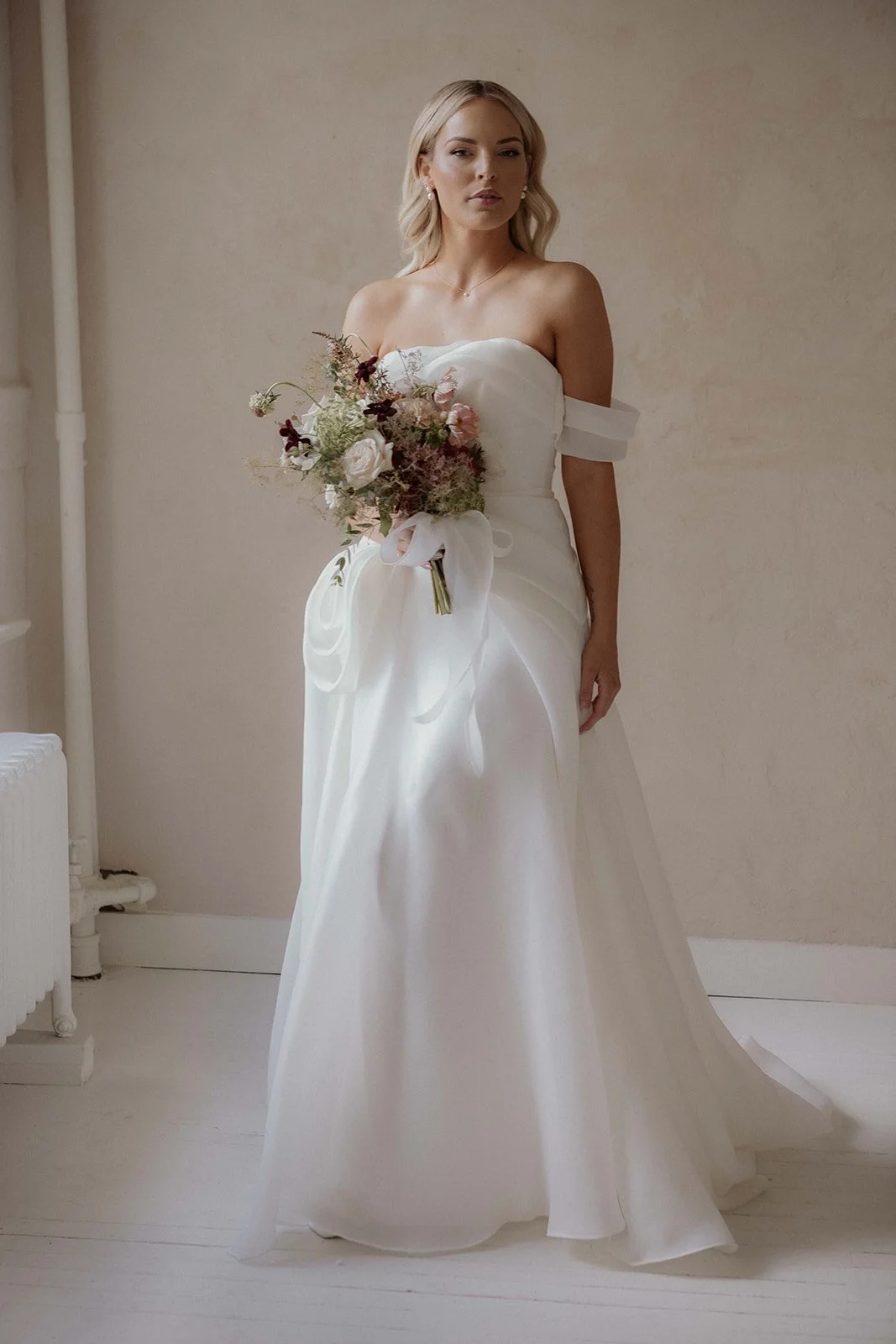 Real Bride Haley in Ophelia by Saint Couture