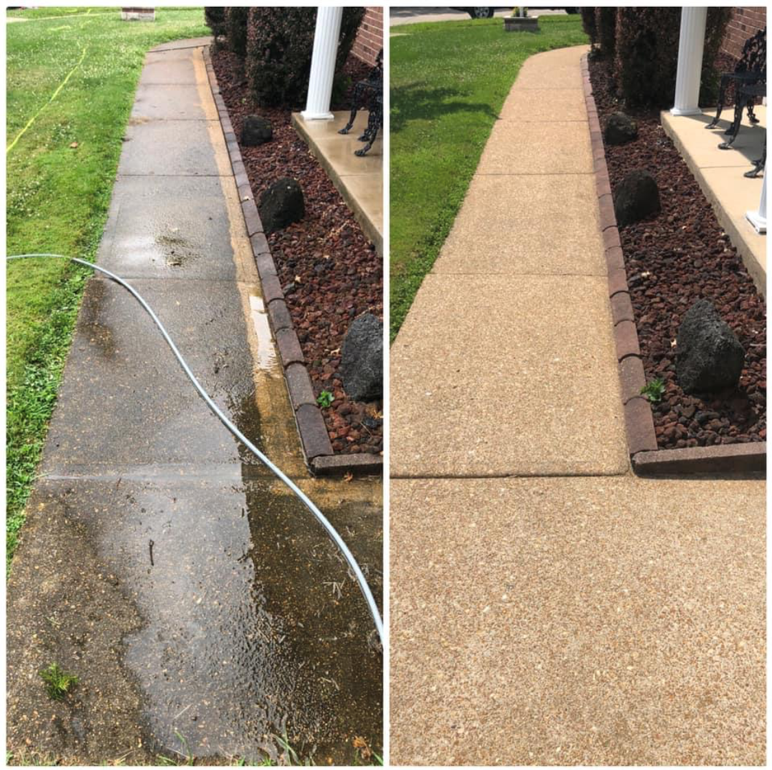 Walkway cleaning company
