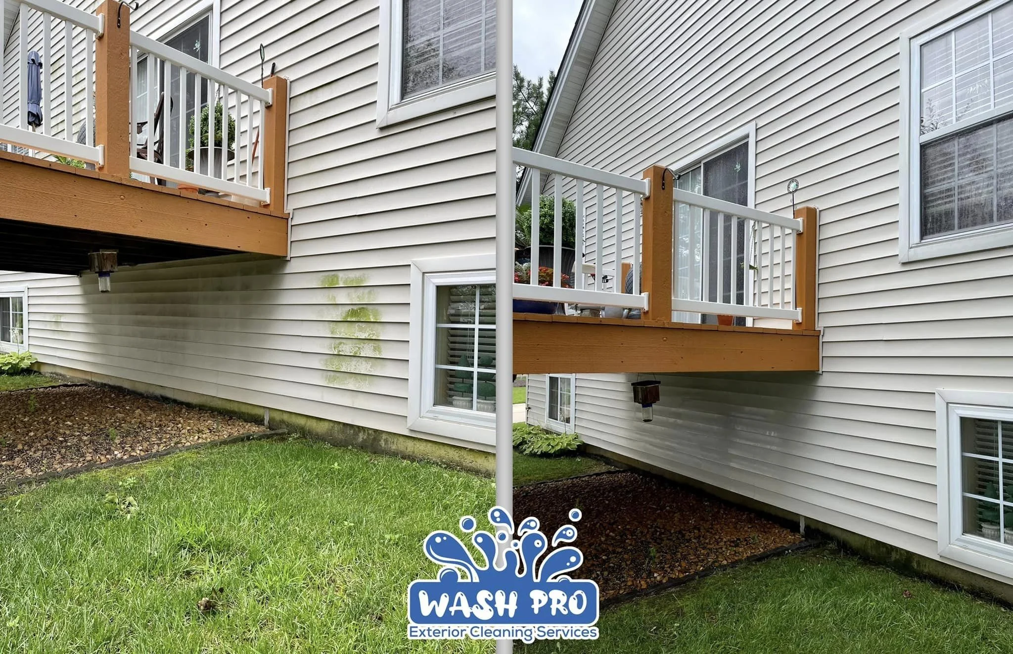 villa power washing