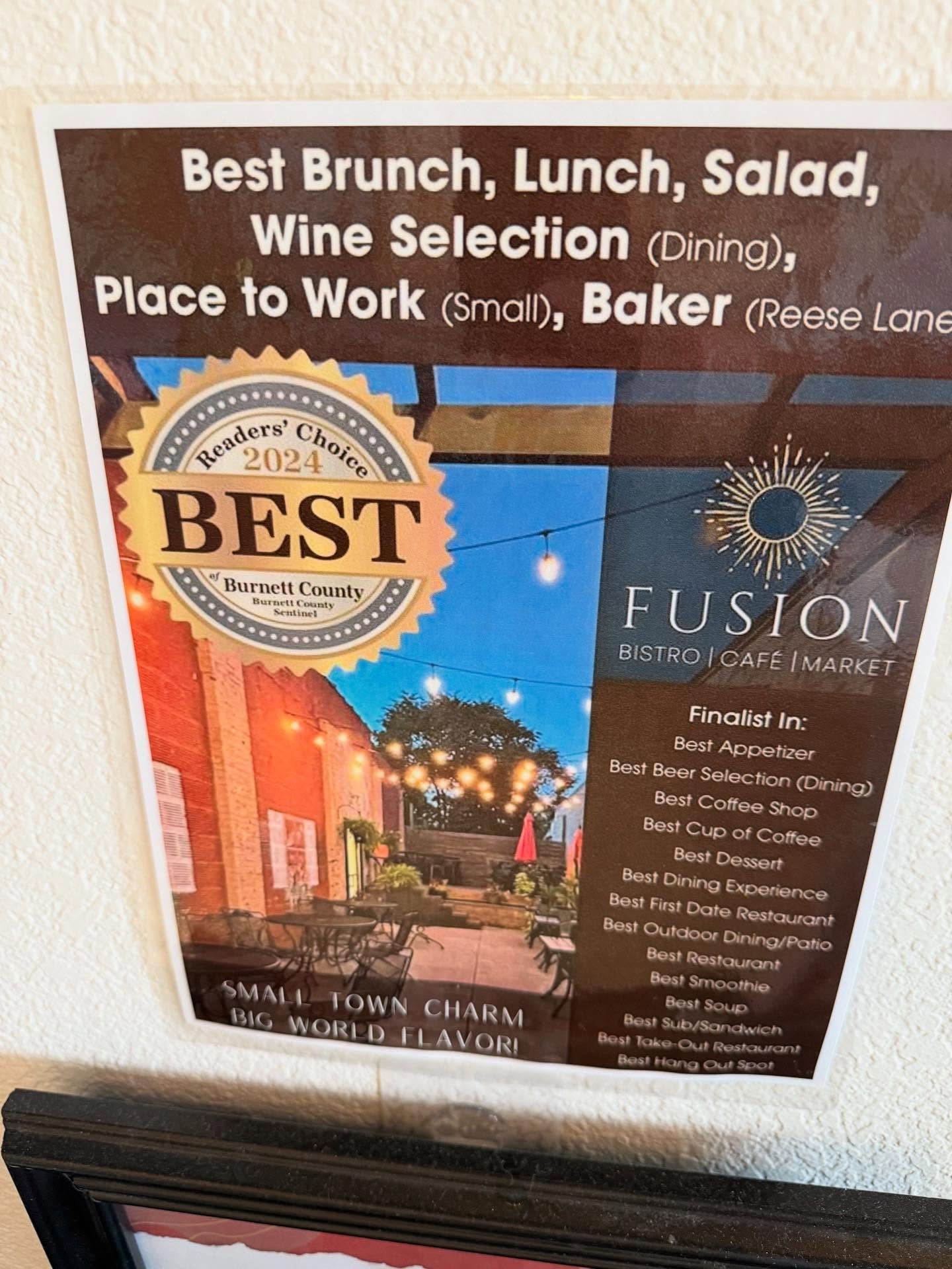Congrats to @freshstartcoffee for these awards! 
Food was excellent. #gopack
