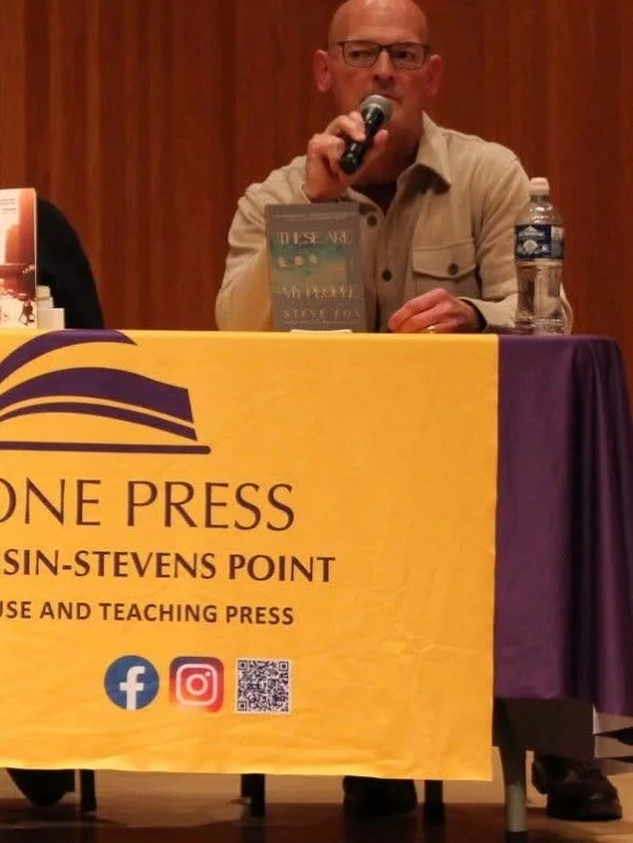Had a great time at UW-Stevens Point as a guest of @cornerstone.press to celebrate the upcoming release of These Are My People. So grateful to the entire crew and @dr_tangedal to make this collection of small-town weirdos a reality.