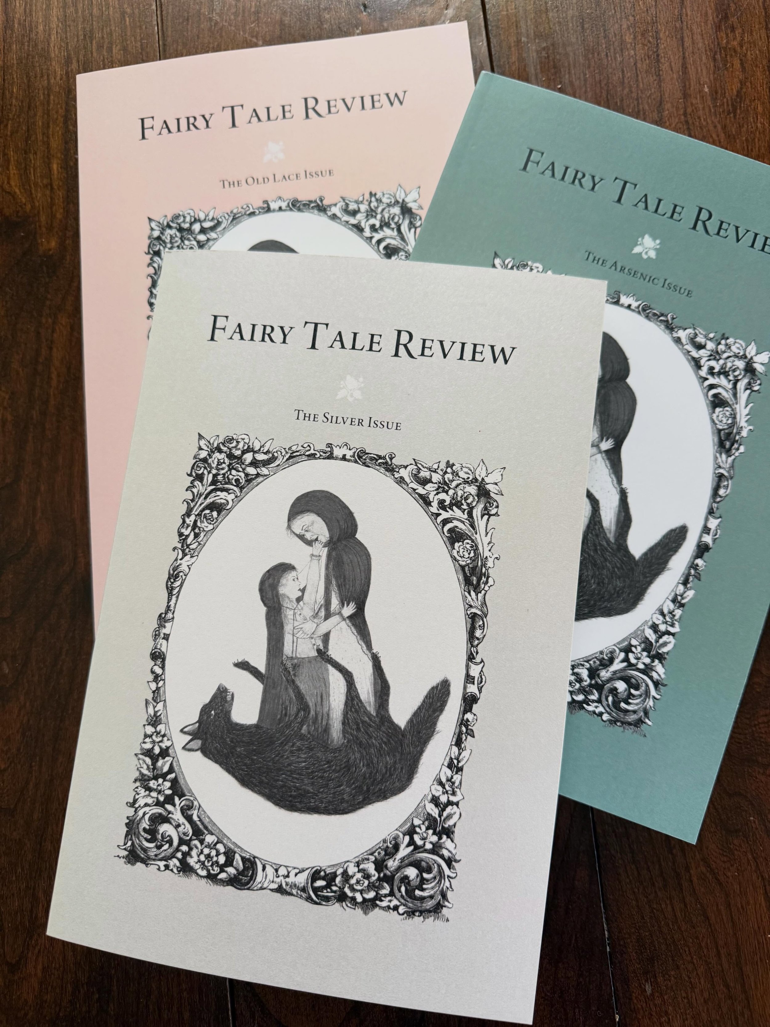 This just in: Arsenic, Old Lace, and Silver issues of @fairytalereview 

Weekend reading.