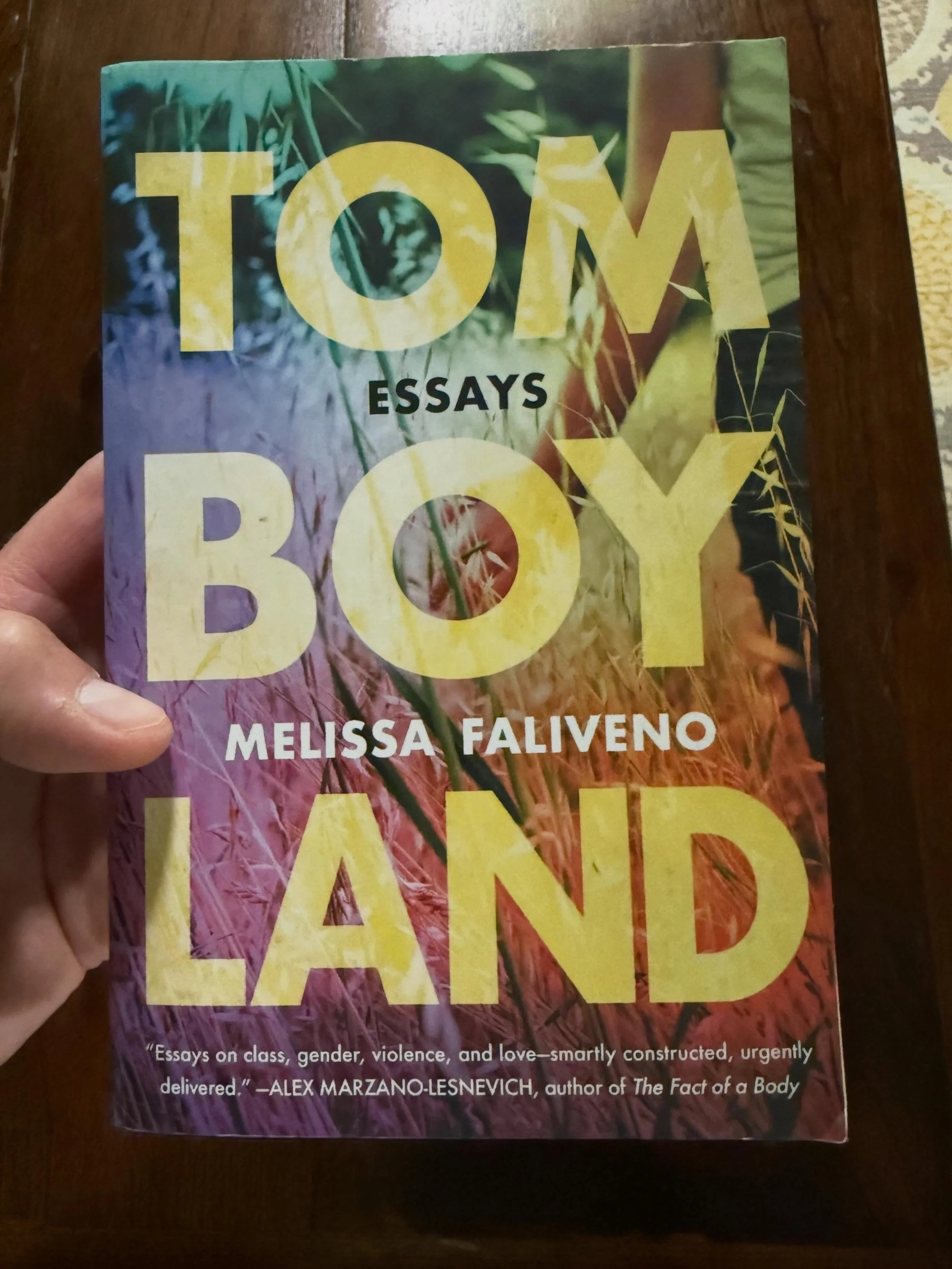 Very cool new arrival ~> Tomboyland, essays by Best American Essayist @mlfaliveno. Thanks to @jeffoloizia for the feature on @writingforward.