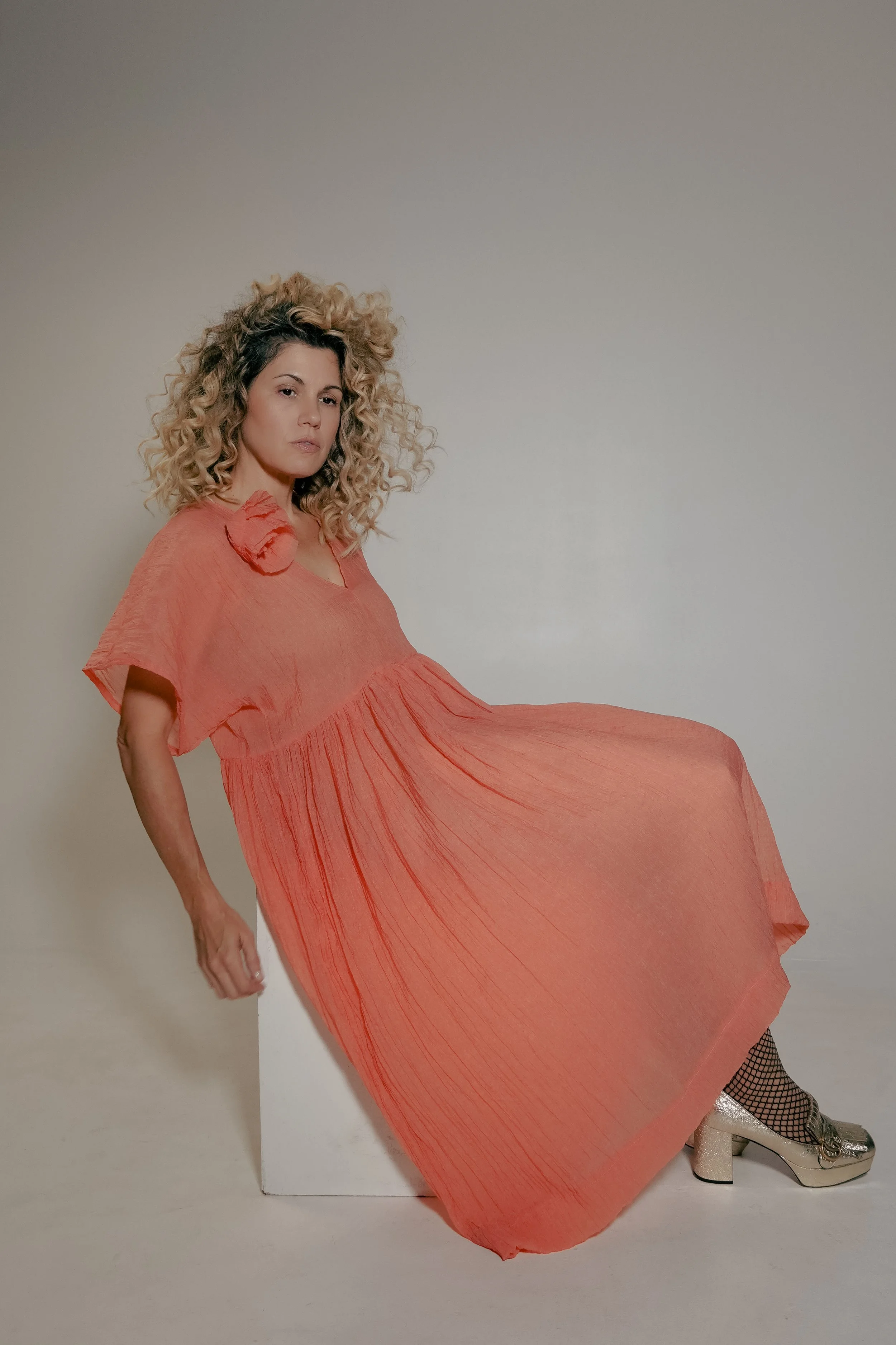 L. Molinaro Peach Dress.jpg
