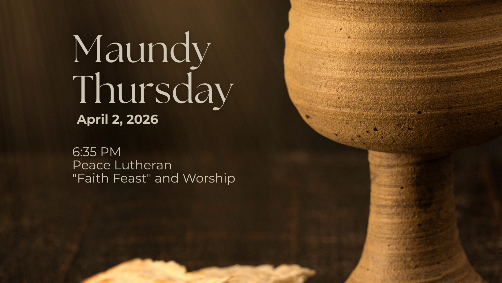 Maundy Thursday Worship