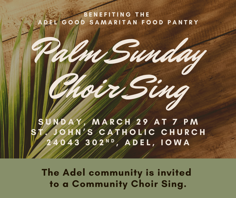 Palm Sunday Community Choir Sing