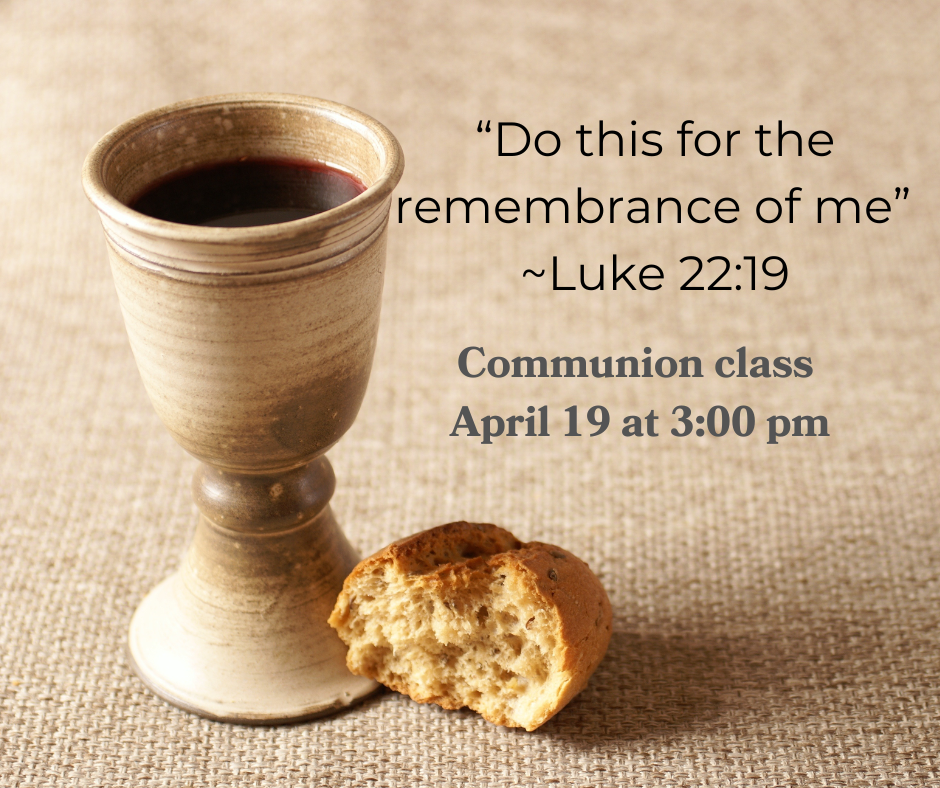Communion Class