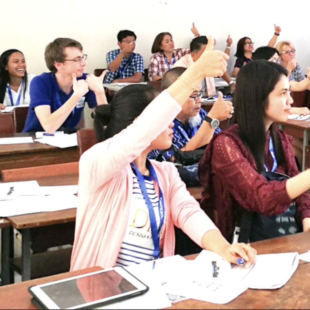 10 years in Cambodia! &quot;Working with early career teachers at the #CamTESOL Conference each year since 2012 has taught me so much about the fundamentals of language education.&quot; said QI Director, Fiona Wiebusch. &quot;This year, I'm joined by