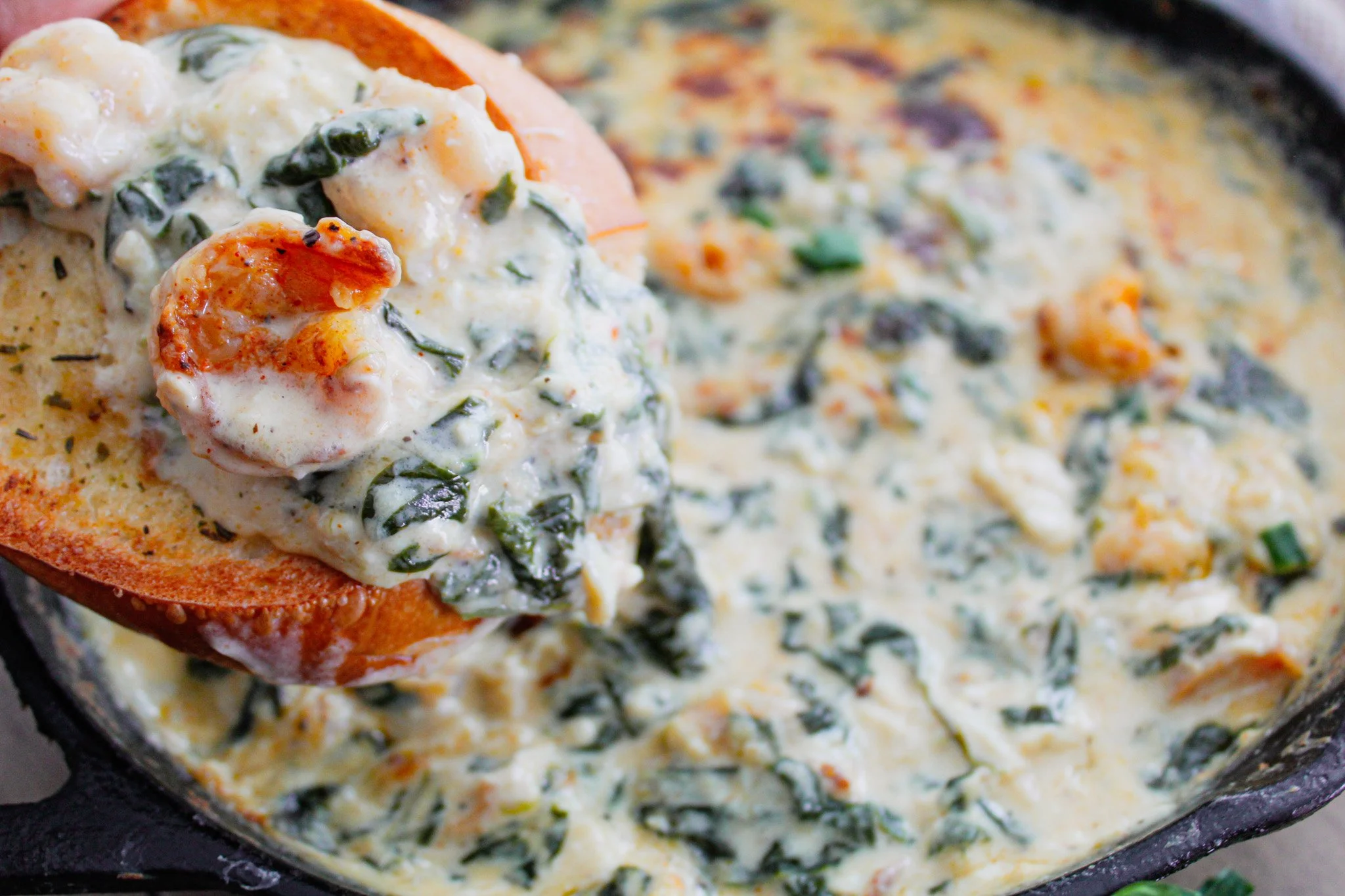 Seafood Spinach Dip