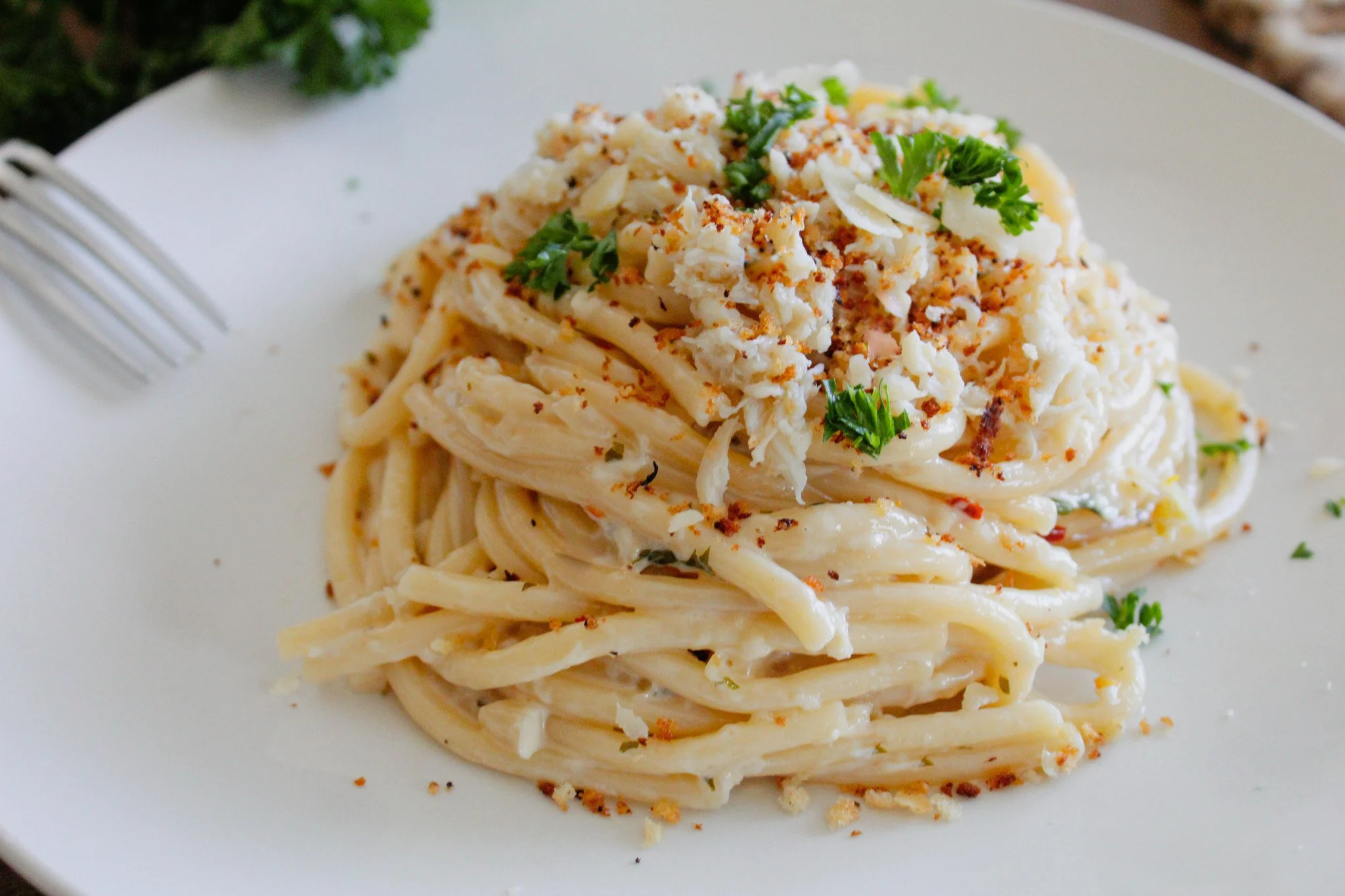 Crab Bucatini