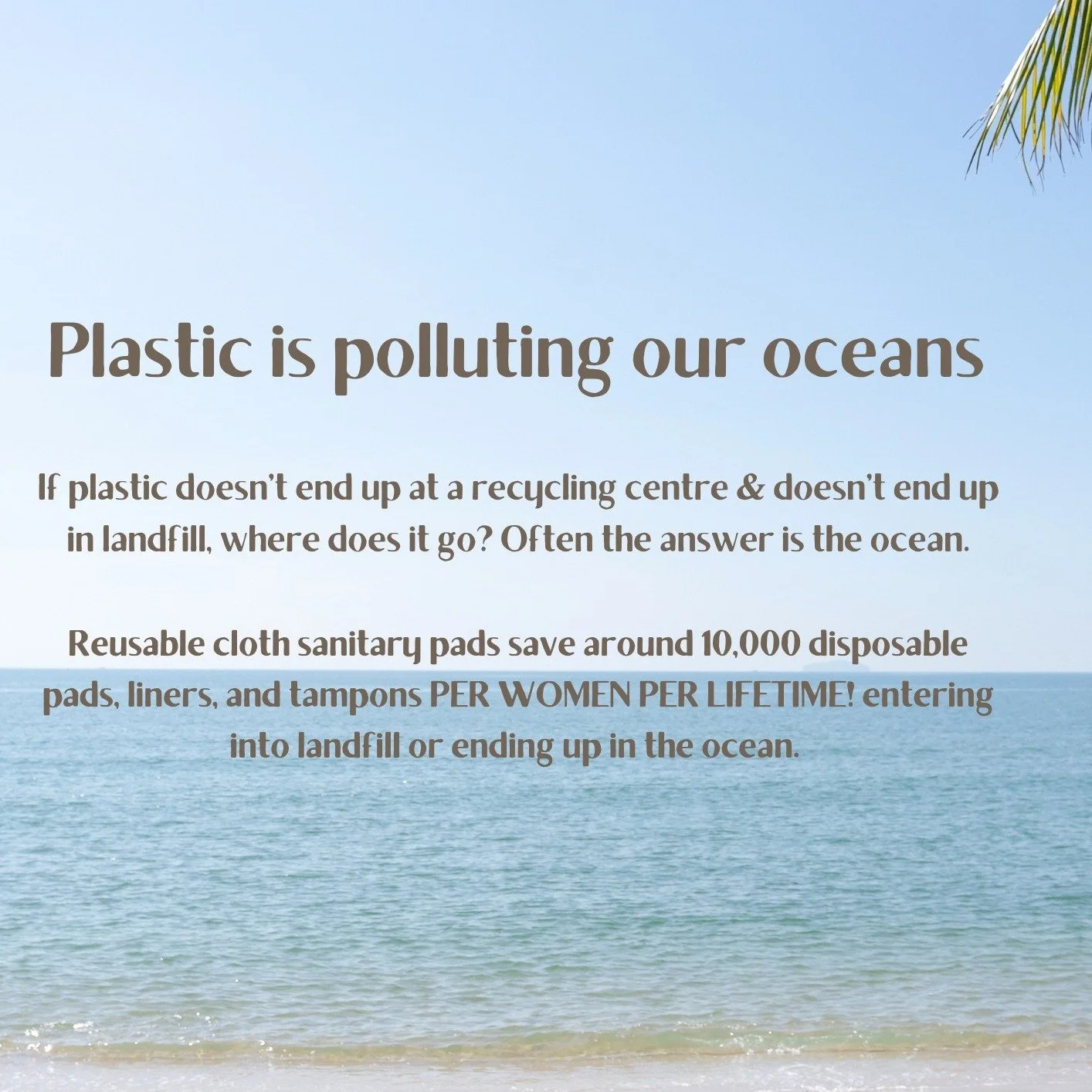 New Year's Resolution: Reduce Plastic Waste
💚 Switch to reusable cloth sanitary pads and prevent thousands of pads and tampons from landfills.  Learn more visit www.earthsistersfiji.com 
 #plasticwaste #fijiislands #earthfriendly #reducereuseupcycle