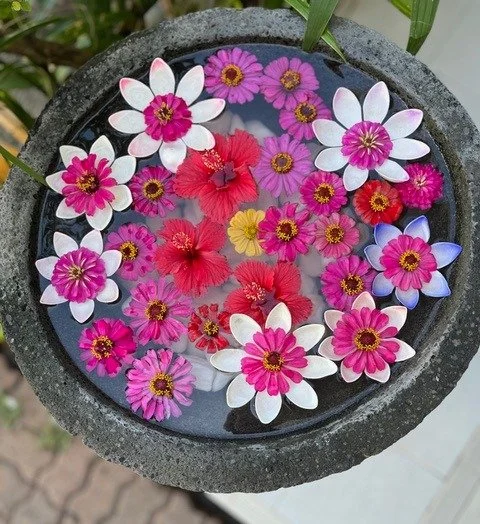 Flowers are a source of comfort, which is why we incorporate beautiful patterns into our reusable cloth sanitary pads. Visit www.earthsistersfiji.com to see more 🥰🌺