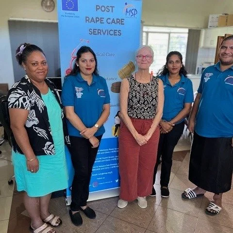 Our efforts in women's menstrual hygiene have sparked inspirational interest. We extend our heartfelt thanks to the Medical Services Pacific Lautoka team for their time and support🥰. www.earthsistersfiji.com