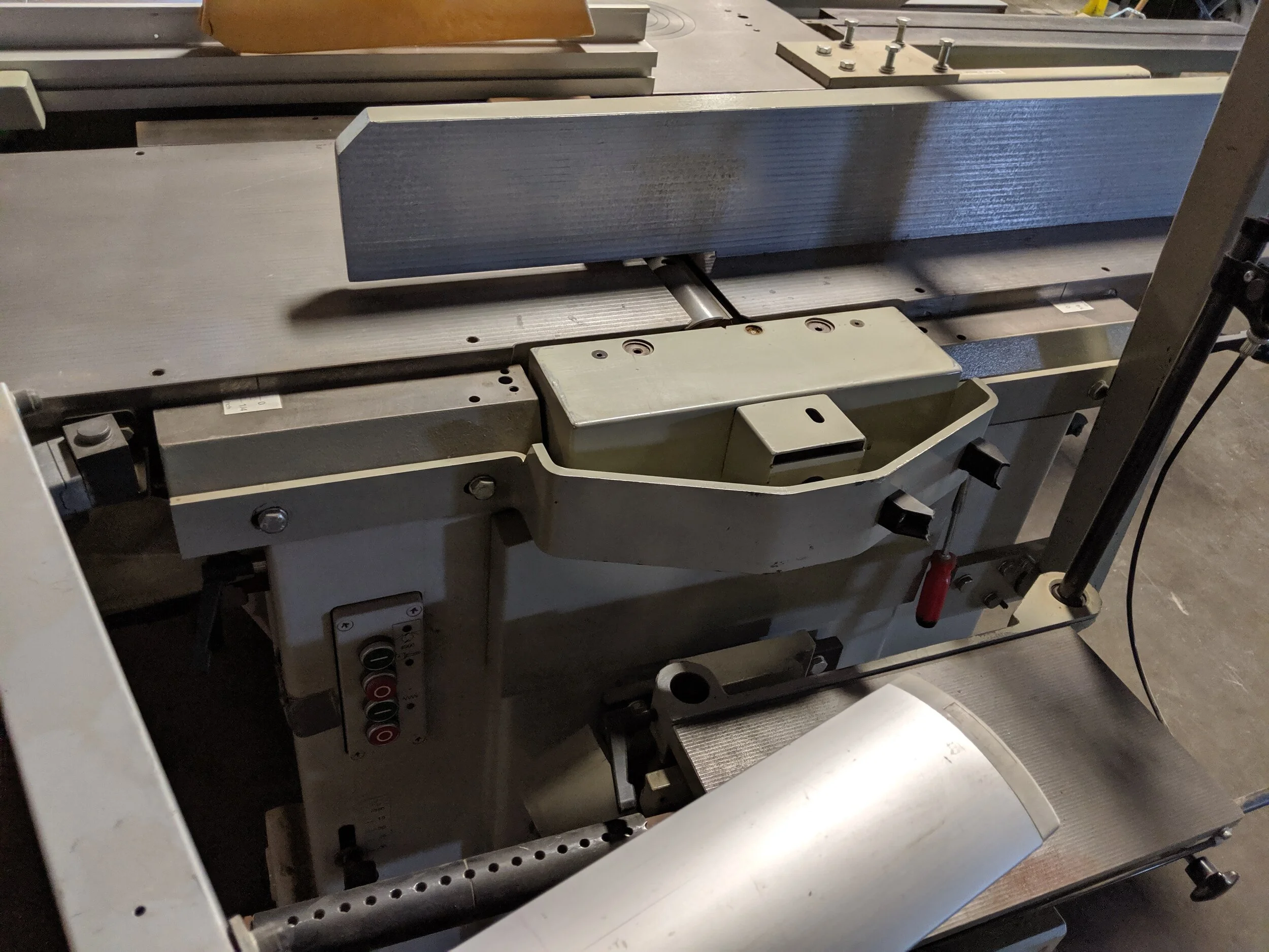 SCMI F410 16" Jointer (Used) — LIMZ MACHINERY GROUP
