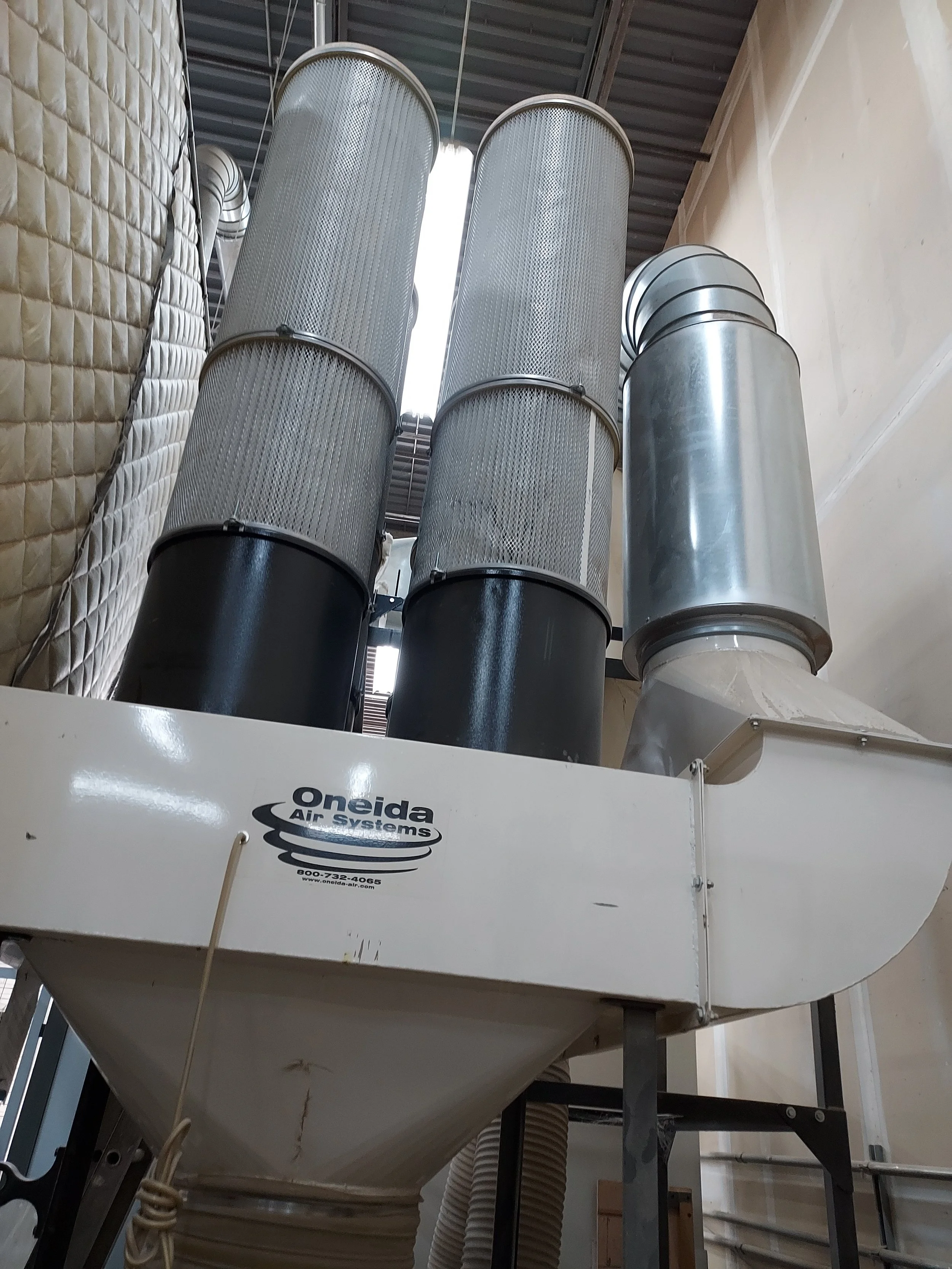 Oneida 20HP Direct Drive Cyclone Dust Collector (Used) — LIMZ MACHINERY GROUP