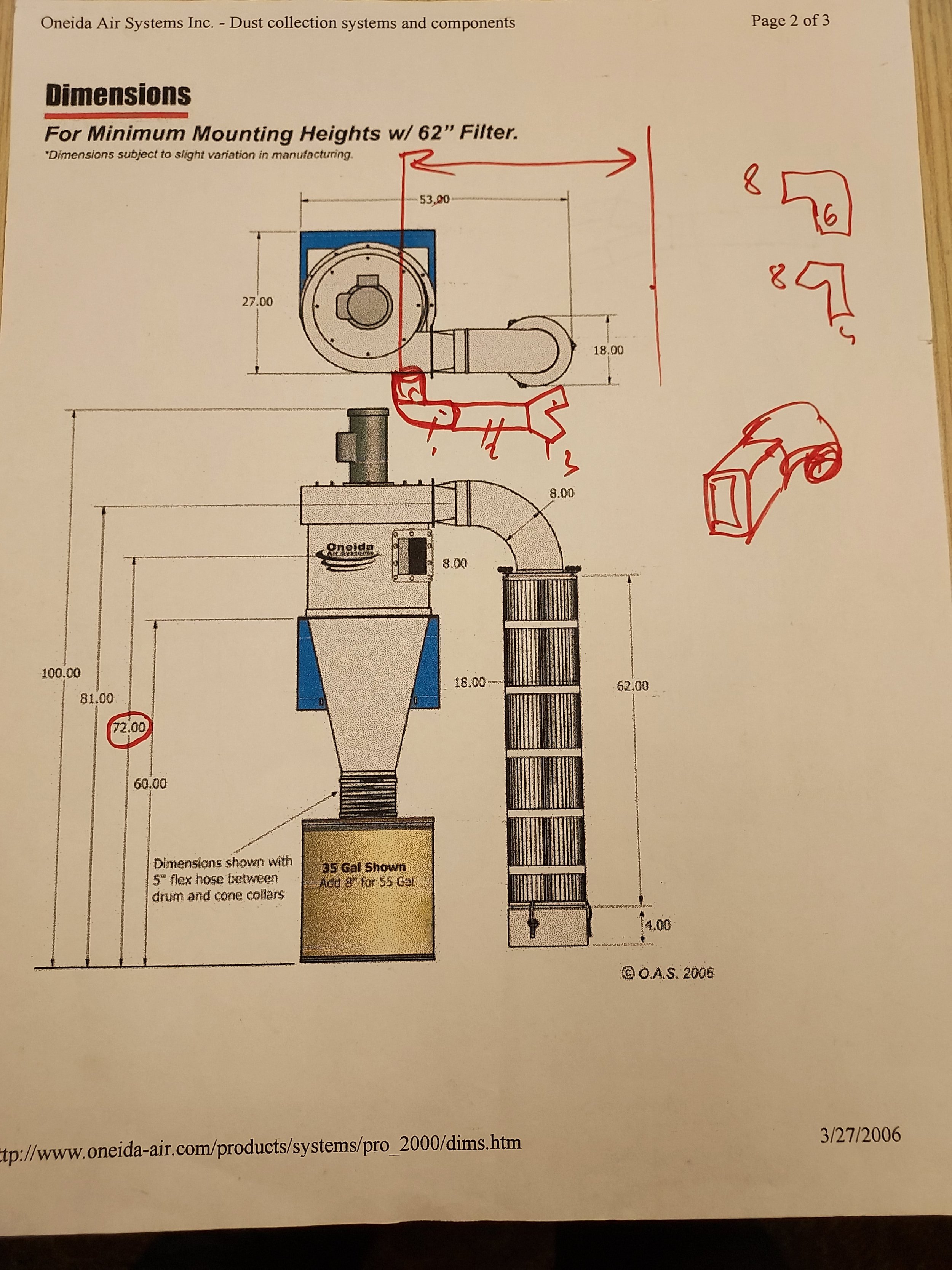 Oneida 20HP Direct Drive Cyclone Dust Collector (7).jpg