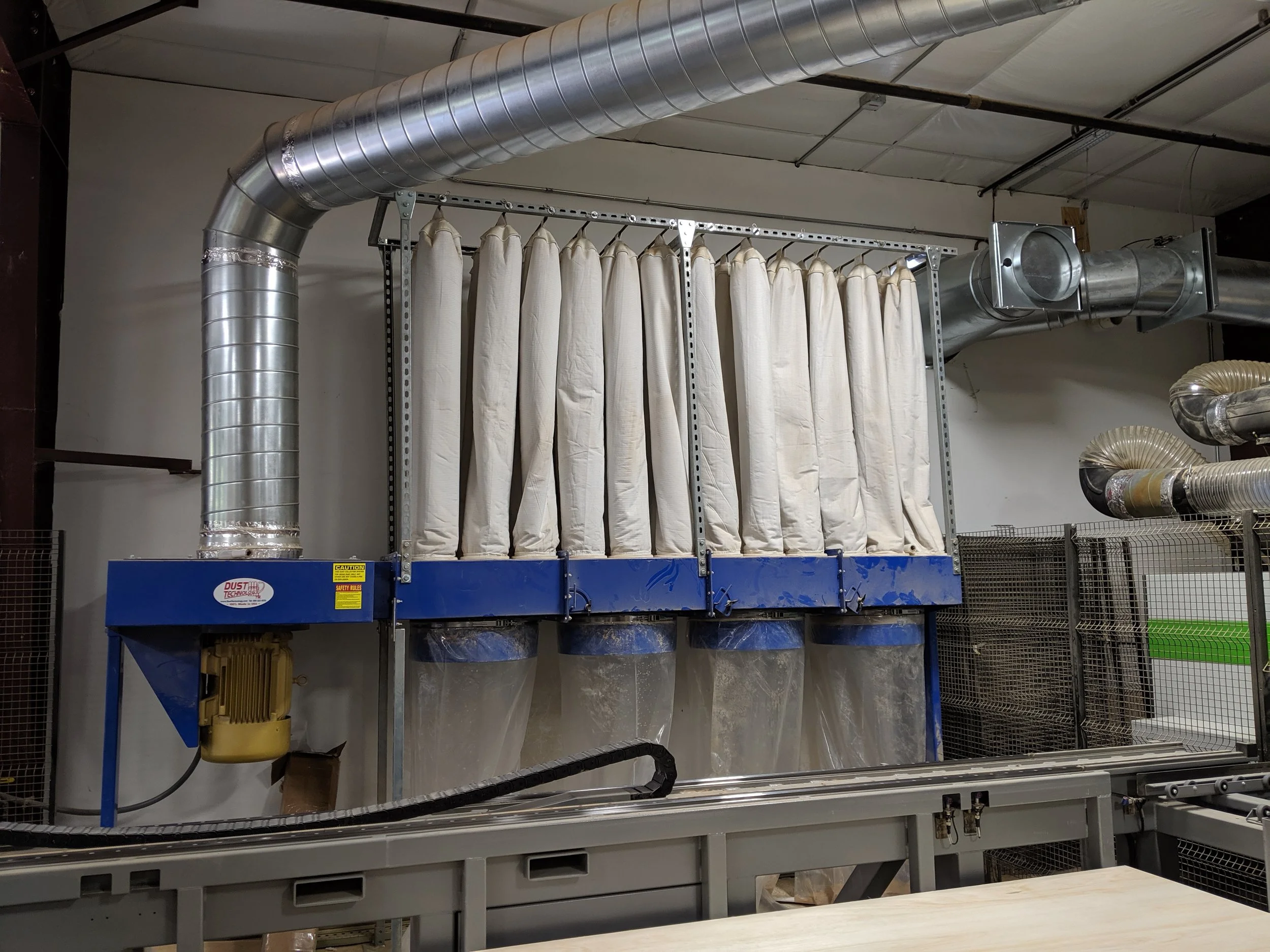 Dust Technologies "Quiet" Dust Collector (Used) — LIMZ MACHINERY GROUP