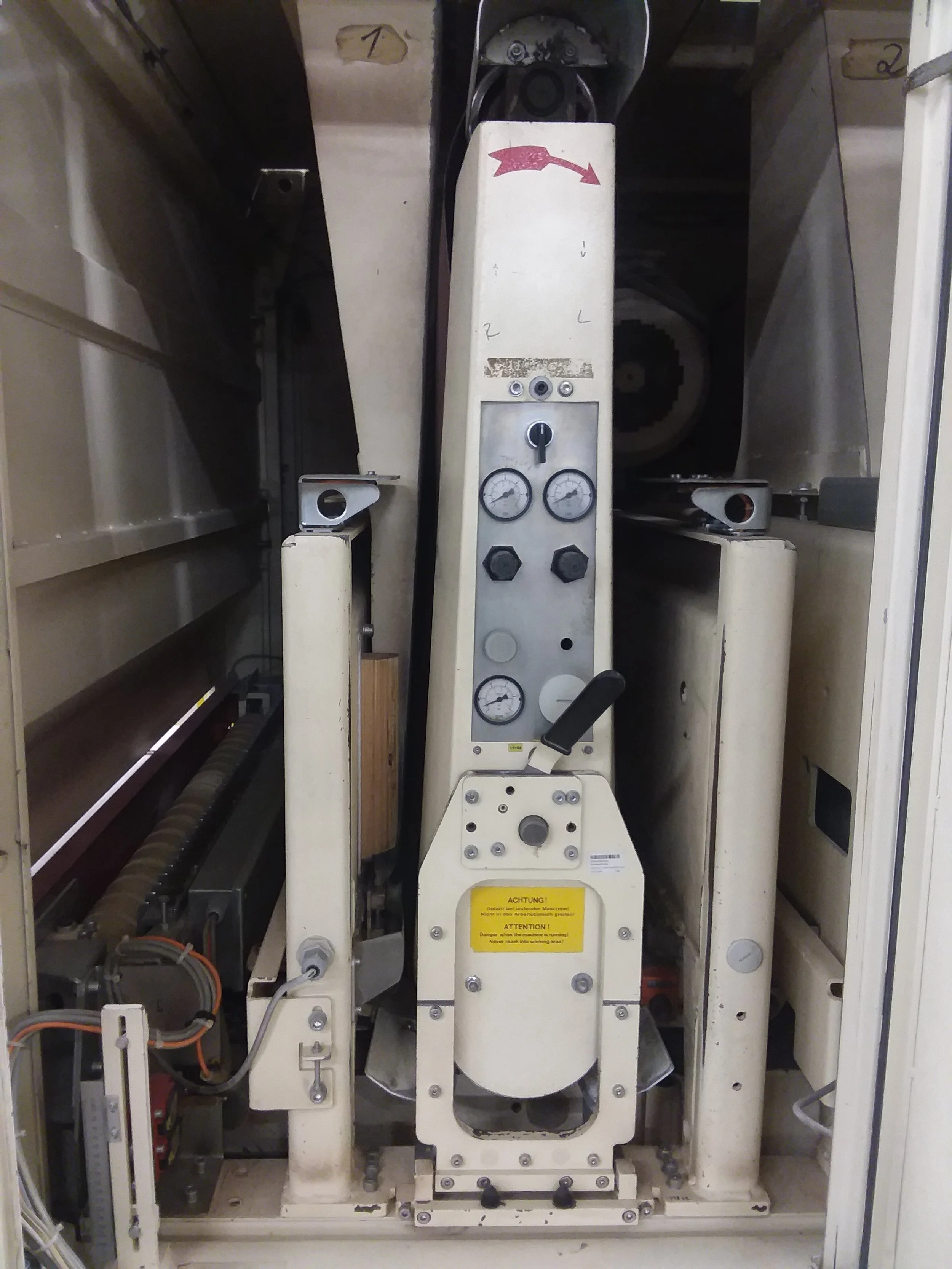 Heesemann 53Inch 4 Head RRRL Wide Belt Sander (Used) — LIMZ MACHINERY GROUP