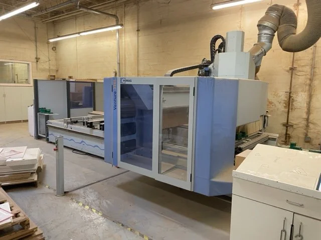 Homag Vertical HOMAG CNC Controlled Vertical Processing Center, Model DRILLTEQ V-200 ...