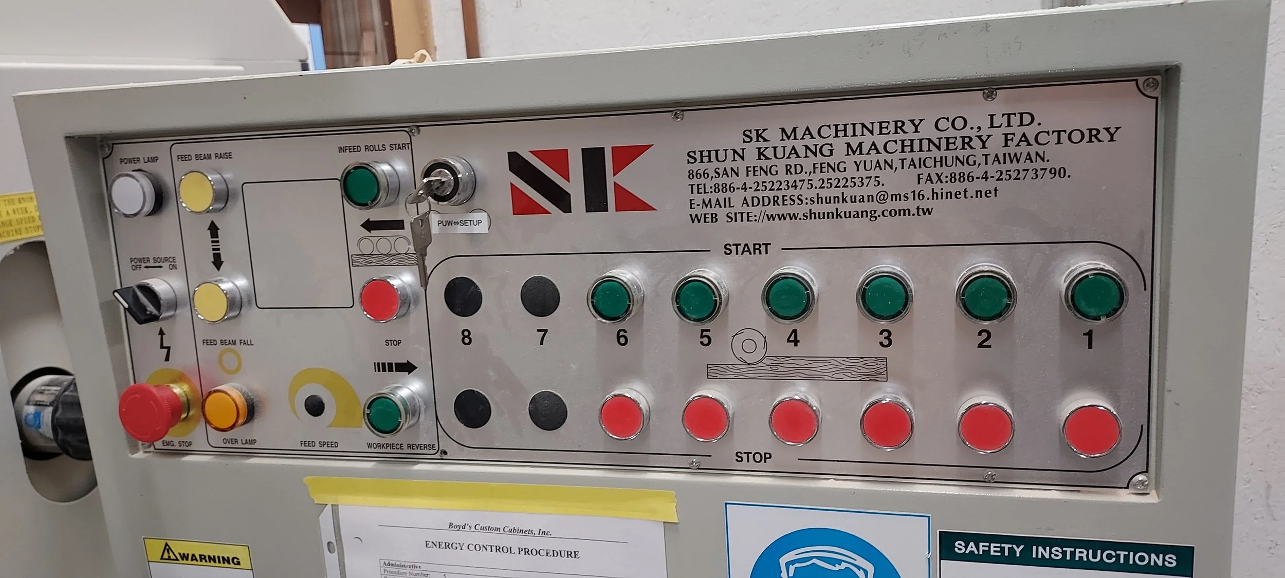 Weinig Hydromat 1000 6-Head Moulder 2006 (Used) — LIMZ MACHINERY GROUP