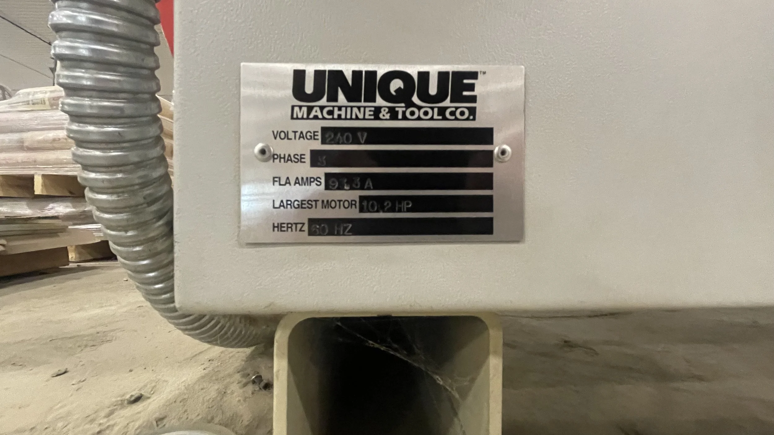 Unique Shape & Sand Machine Model: 422 (Used) — LIMZ MACHINERY GROUP