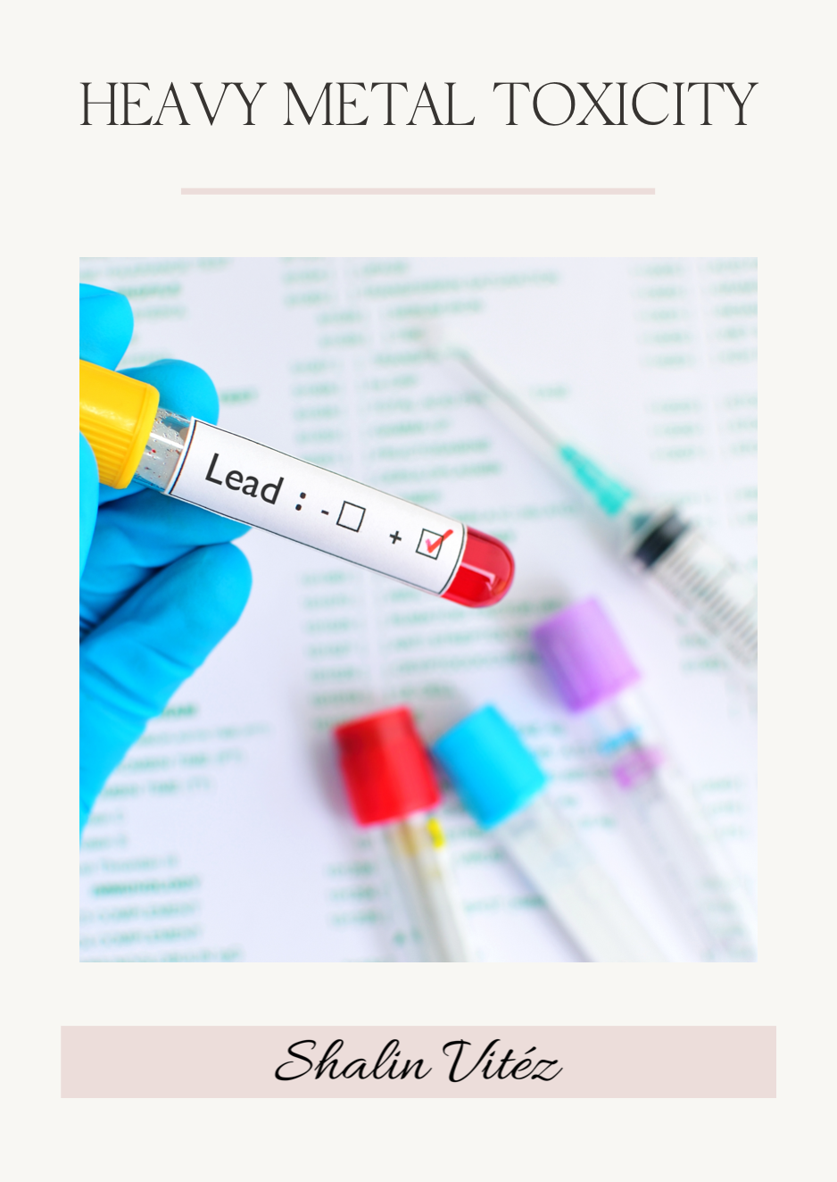 Do you have heavy metal toxicity from lead? Lead poisioning