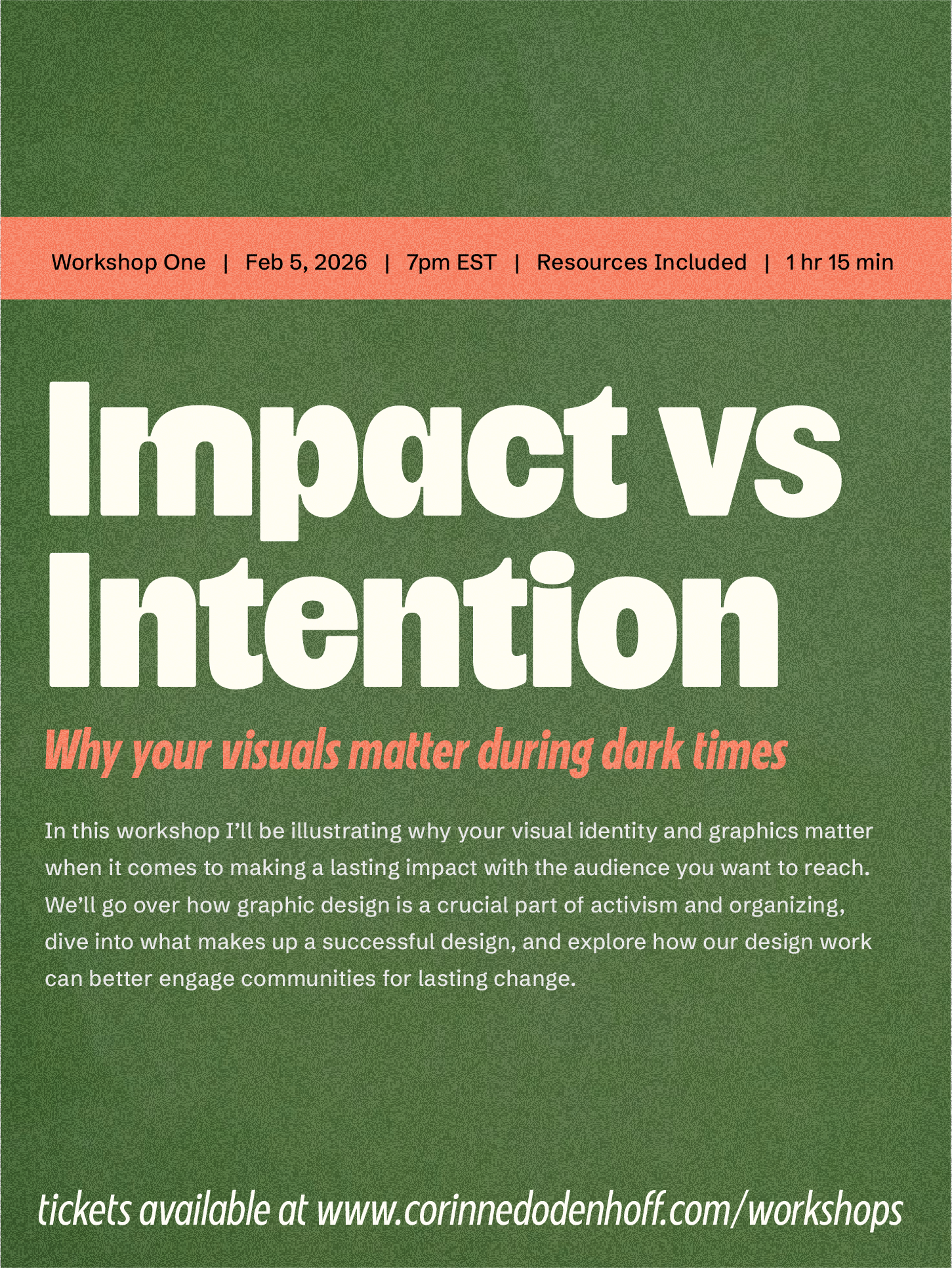Impact vs. Intention