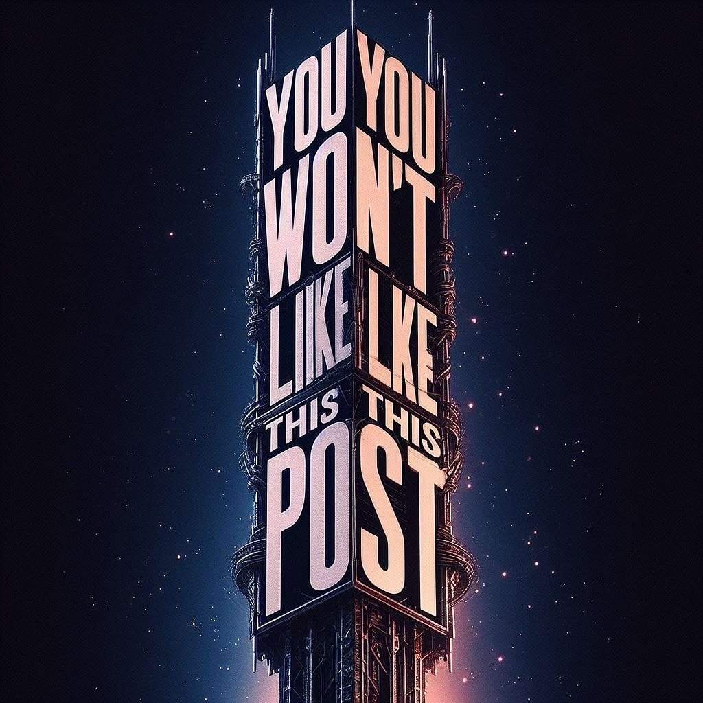 Instagram and other platforms prioritize video content because it&rsquo;s more engaging and keeps people on their platforms longer. 

Which just proves, you won&rsquo;t like this post&hellip;right?