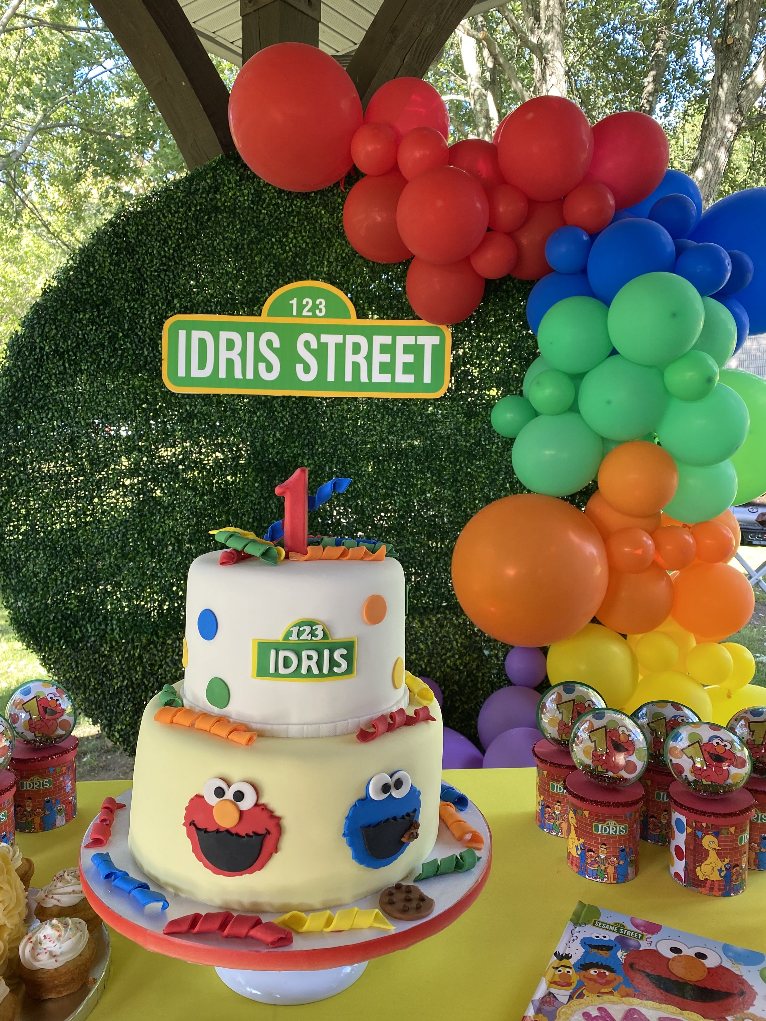 Sesame Street Birthday Sign