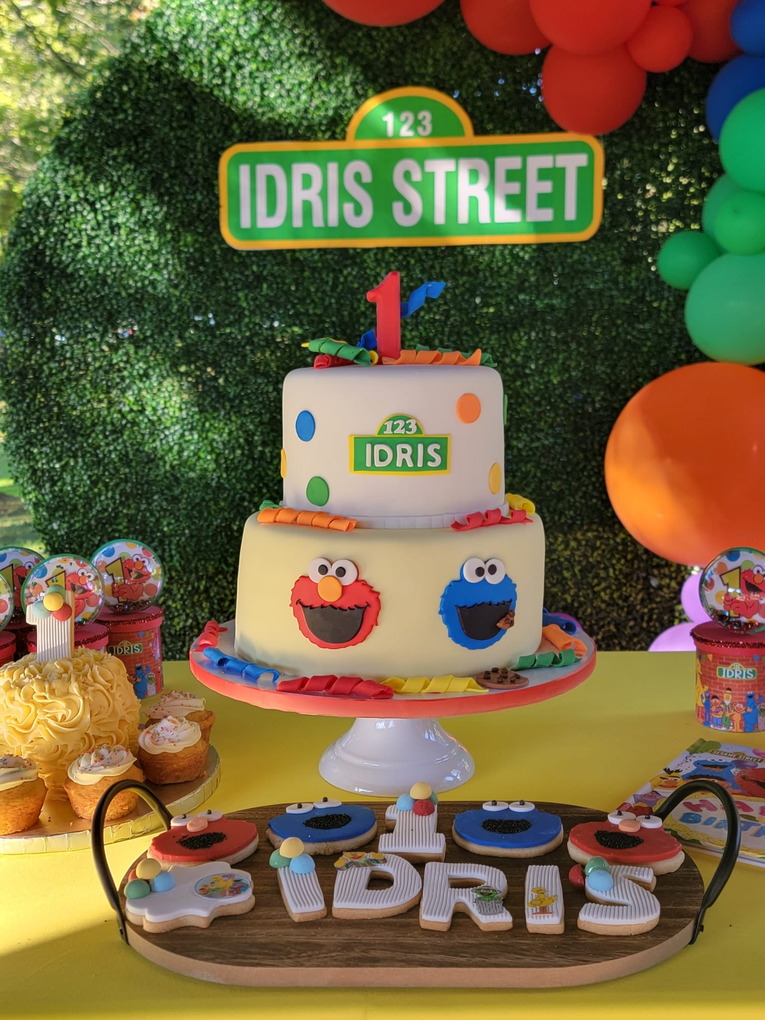 Sesame Street Birthday Party Decorations