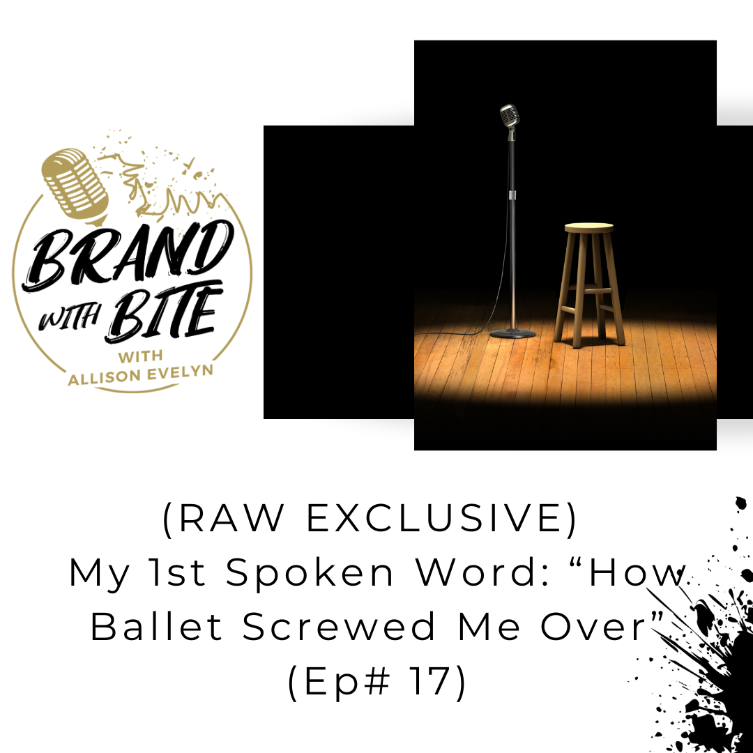 (RAW EXCLUSIVE) My 1st Spoken Word: “How Ballet Screwed Me Over”