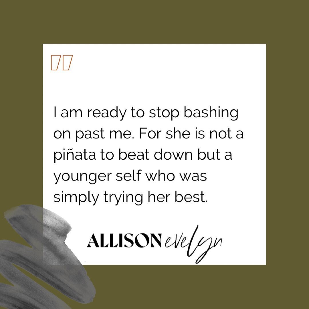 For a while now, I&rsquo;ve stumbled into a pattern. 

I&rsquo;ve been so thankful for the inner changes over the last year or two that...a horrid habit snuck in.

&ldquo;That&rsquo;s something the old me wouldn&rsquo;t have done.&rdquo;

&ldquo;I wo