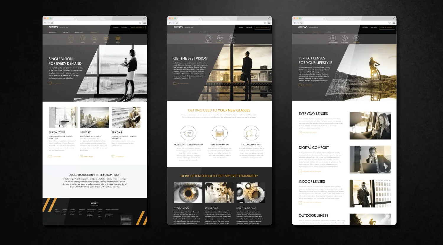 Website design