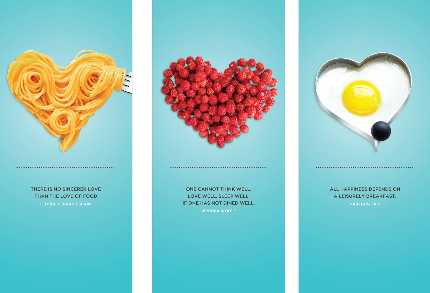 Everything here is for the love of food