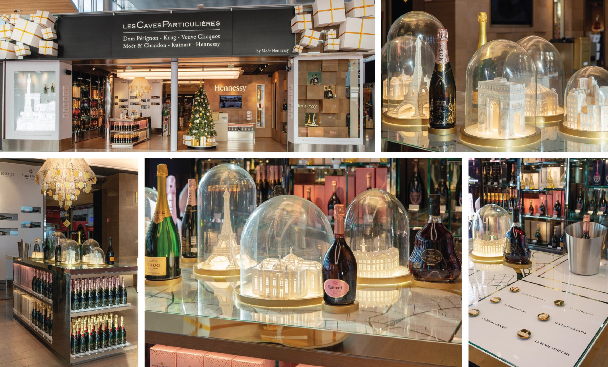 Snapshots of the experience at Les Caves Particulières, Charles De Gaulle Airport, Paris