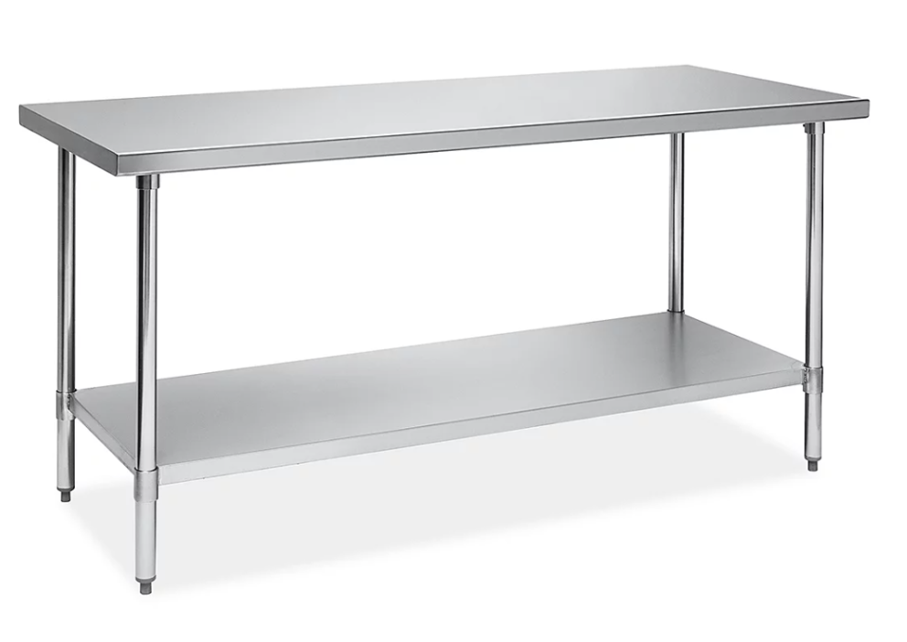 Stainless surface -- 30" x 72" 