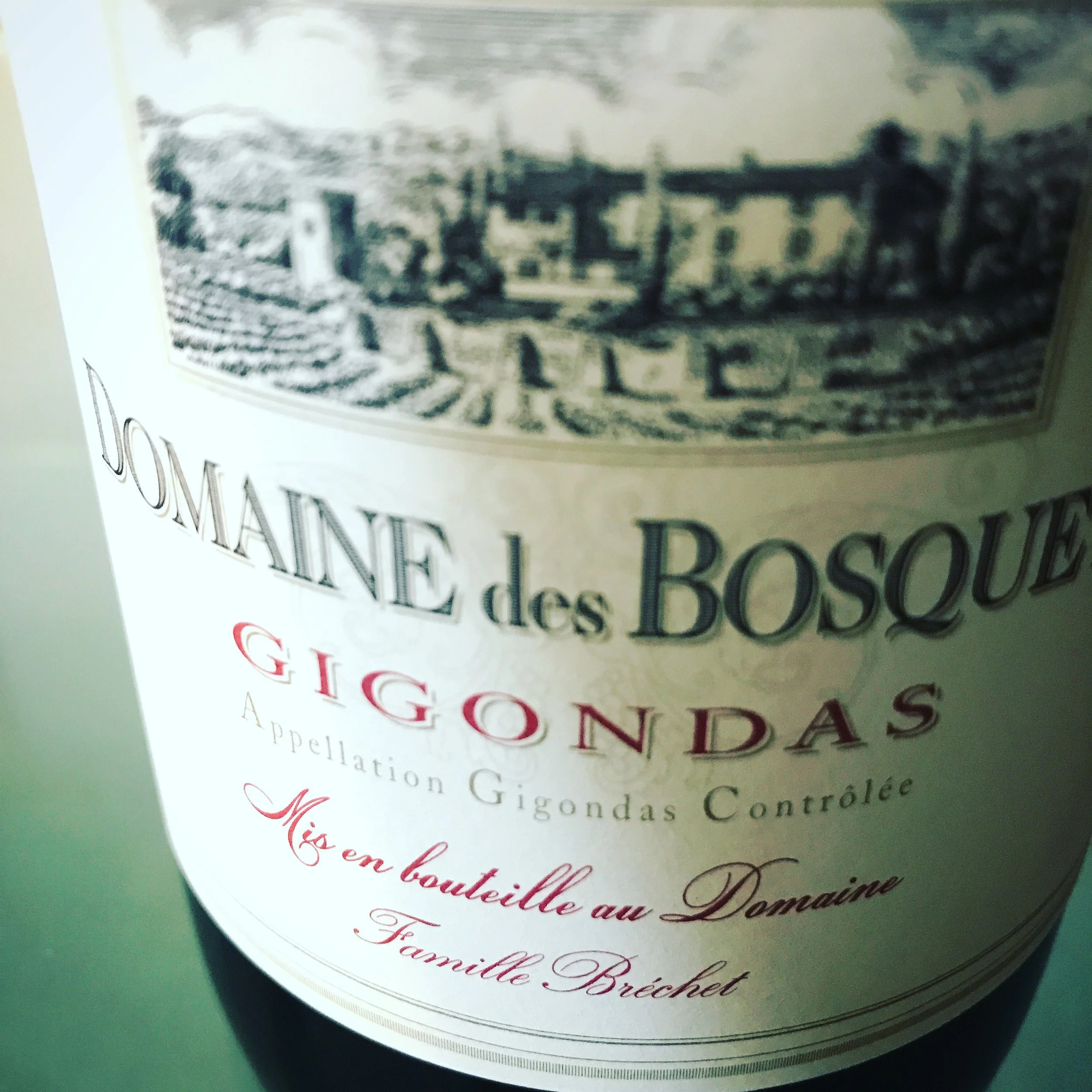 A few wines from the Cotes-du-rhone