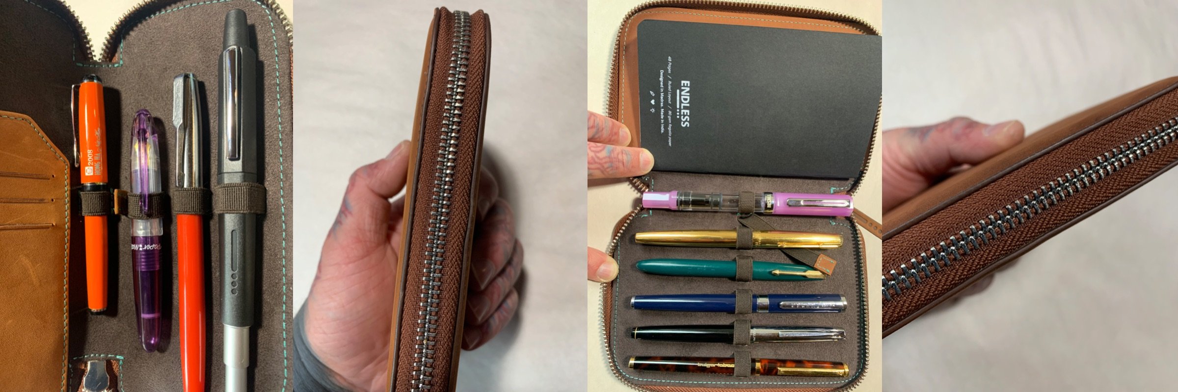 Endless Stationery Companion Pouch 2 Slot Pen Case