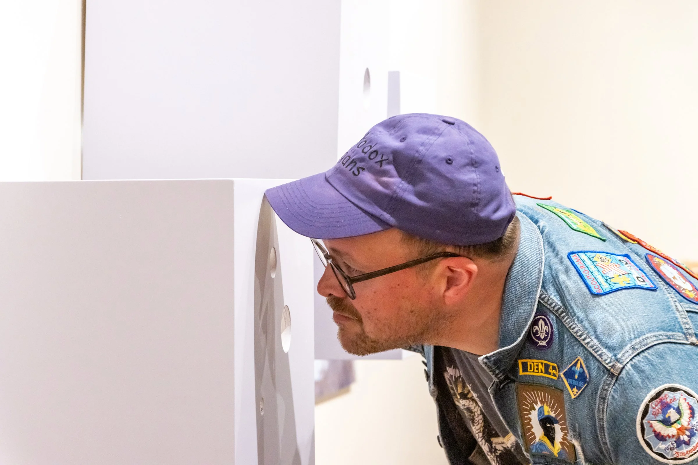 Installation detail, Root Division: Introductions 2024. Photo courtesy of Hunter Ridenour & Root Division, 2024.