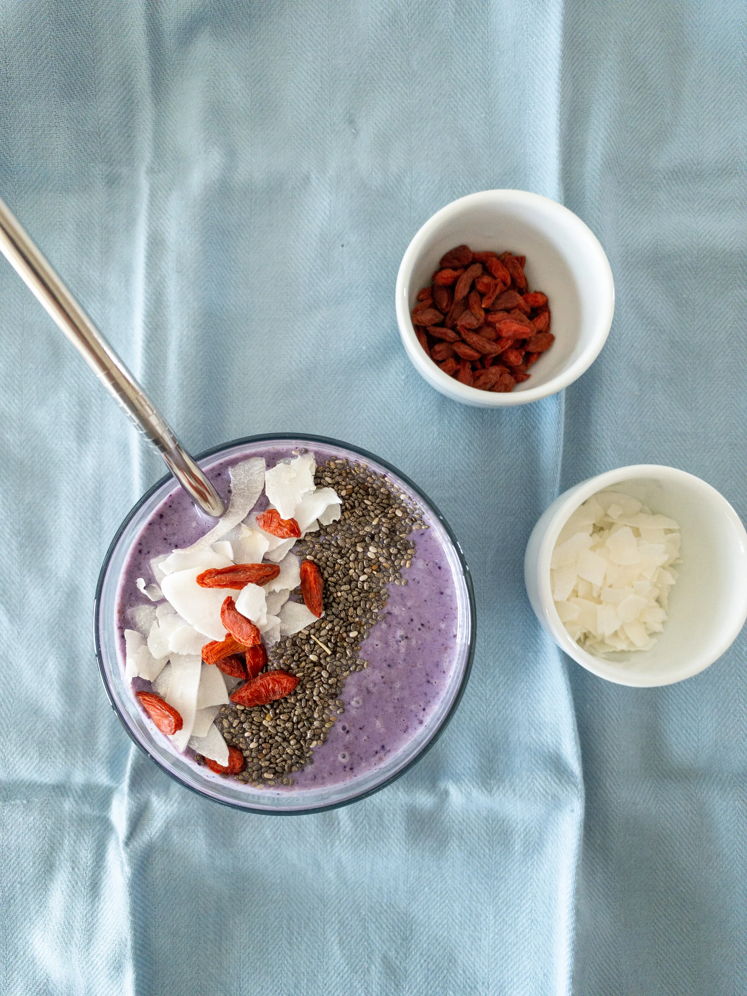 Blueberry Protein Smoothie