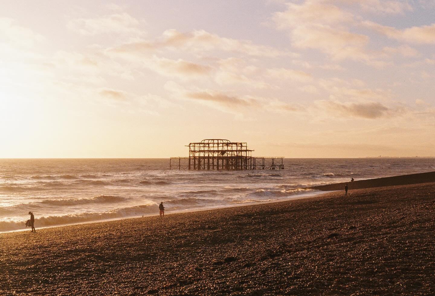 Brighton on kodak gold 200